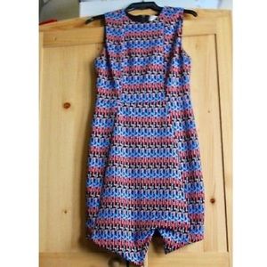 TBAGS LA Women's Sleeveless Printed Midi Dress